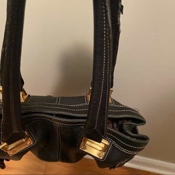 B. Makowsky Black Leather tote bag - Picture 14 of 16